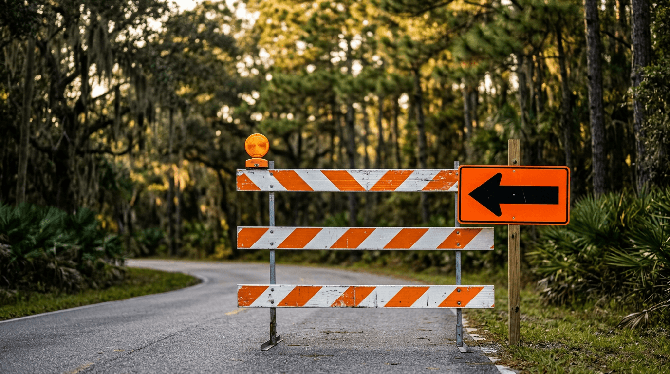 County Road 16A Closes for Three Straight Weekends Starting Friday — Plan a 12-Mile Detour